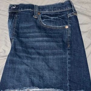 Gap distressed shorts